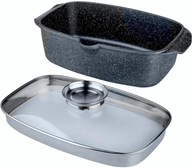 HLINÍKOVÁ PANICA S ŽULOVÝM POVRCHOM DÁVKOVAČ GOI MAKER INDUKČNÝ 32cm 4,8L HLINÍKOVÁ PANICA S ŽULOVÝM POVRCHOM DÁVKOVAČ GOI MAKER INDUKČNÝ 32cm 4,8L