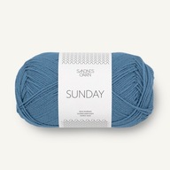 Sandnes Yarn Sunday 6042 Indigo Merino Sandnes Yarn Sunday 6042 Indigo Merino