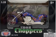 Chopper Iron CUSTOM blue:18 Motormax Chopper Iron CUSTOM blue:18 Motormax