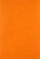 Ozdobná plsť 1mm A4 20x30cm jemne oranžová