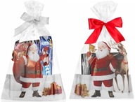 Vianočné darčekové tašky SANTA 25x40 25 NM