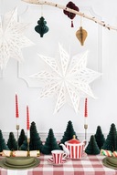 Papierová hviezda Party Deco, biela, 50 cm, NÁDHERNÝ PREHRÁVANÝ Papierová hviezda Party Deco, biela, 50 cm, NÁDHERNÝ PREHRÁVANÝ