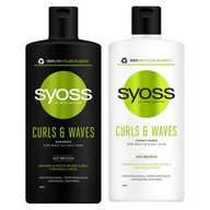 Syoss Curls šampón a kondicionér pre kučeravé vlasy Syoss Curls šampón a kondicionér pre kučeravé vlasy