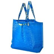 Stredne modrá taška na frak IKEA 45x18x45cm 36L