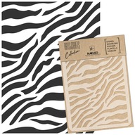 Šablóna SCRAPBOOKING DIY / A3 / ZEBRA STRIPES Šablóna SCRAPBOOKING DIY / A3 / ZEBRA STRIPES