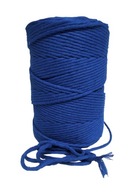 Macrame bavlnená šnúra 3mm 200m chrpa modrá Macrame bavlnená šnúra 3mm 200m chrpa modrá