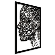 Openwork picture Nástenná dekorácia 3D Face Panel Openwork picture Nástenná dekorácia 3D Face Panel