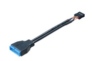 Vnútorný kábel adaptéra AKASA USB 3.0 na interný USB 2.0 Vnútorný kábel adaptéra AKASA USB 3.0 na interný USB 2.0