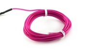 EL WIRE RUŽOVÁ LED FIBER 3 METROVÁ SET EL WIRE RUŽOVÁ LED FIBER 3 METROVÁ SET