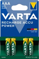 Batéria VARTA R03 AAA 550mAh NiMH 1,2V balenie 4 ks Batéria VARTA R03 AAA 550mAh NiMH 1,2V balenie 4 ks