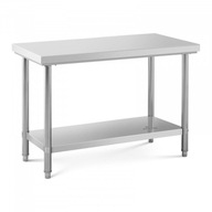 Pracovný stôl 120 x 60 cm - ROYAL CATERING 10012551