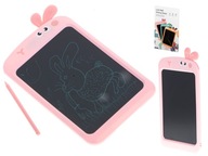 Batériový grafický tablet s ružovým zajačím stylusom