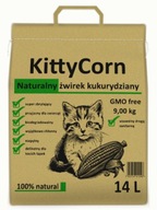 KittyCorn podstielka na kukuricu 14L KittyCorn podstielka na kukuricu 14L