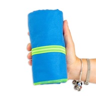 Rýchloschnúci uterák s gumičkou z mikrovlákna, 72x130 Rýchloschnúci uterák s gumičkou z mikrovlákna, 72x130