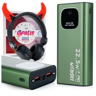 PEVNÁ HLINÍKOVÁ POWER BANKA 30000 mAh 3X USB QC