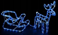 SOBY SO SÁNKAMI MODRÁ + LED BLESK SOBY SO SÁNKAMI MODRÁ + LED BLESK