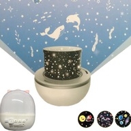 LED NOČNÉ SVETLO STARRY PROJEKTOR DYNAMICKÁ USB NOČNÁ LAMPA 6 FARIEB LED NOČNÉ SVETLO STARRY PROJEKTOR DYNAMICKÁ USB NOČNÁ LAMPA 6 FARIEB