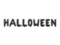 FÓLIOVÝ BALÓN S PÍSOM HALLOWEEN, ČIERNA 18'' 46cm FÓLIOVÝ BALÓN S PÍSOM HALLOWEEN, ČIERNA 18'' 46cm