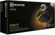 NITRILOVÉ RUKAVICE MERCATOR HRUBÝ GOGRIP ČIERNA L NITRILOVÉ RUKAVICE MERCATOR HRUBÝ GOGRIP ČIERNA L