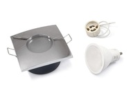 Set hermetická halogénová lampa + LED 10W Set hermetická halogénová lampa + LED 10W