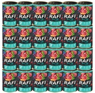 RAFI JUNIOR Krmivo pre psov Jahňacie 24 x 400 g