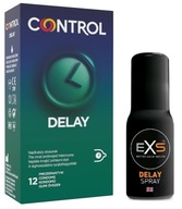 KONTROLNÉ ONESKORENIE 12 + EXS Sprej na oneskorenie ejakulácie