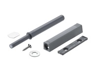 Magnet na dvere BLUM TIP-ON, sivý dlhý + adaptér