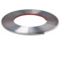 Samolepiaca chrómová ozdobná lišta do 15mm x Samolepiaca chrómová ozdobná lišta do 15mm x