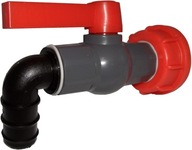 Nasávací ventil 1 palec - IBC TANK 1000L kohútik Nasávací ventil 1 palec - IBC TANK 1000L kohútik