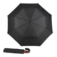 Pánsky skladací dáždnik Kvalitný Doppler čierny