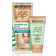 Garnier Skin Naturals Hyaluronic Aloe BB krém na tvár, tmavý, 50 ml