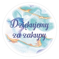 Etiketa, nálepka ĎAKUJEM ZA NÁKUP 55mm 100 ks Etiketa, nálepka ĎAKUJEM ZA NÁKUP 55mm 100 ks