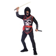 Kostým Black Ninja Ninjago Warrior Halloween 10-12 rokov 140-152 cm Kostým Black Ninja Ninjago Warrior Halloween 10-12 rokov 140-152 cm