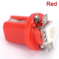 Červený štýl 10ks T5 B8.5D SMD LED indikátor D Červený štýl 10ks T5 B8.5D SMD LED indikátor D
