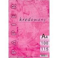 KRESKA kriedový papier A3 115g. KRESKA kriedový papier A3 115g.
