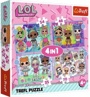 4V1 PUZZLE SET MEET L.O.L. Bábiky PREKVAPENIE! 4V1 PUZZLE SET MEET L.O.L. Bábiky PREKVAPENIE!