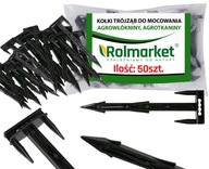 PROFESIONÁLNE ČEPY KOTVY KOTVY KOTVY DO AGRO NETKANÝCH LÁTOK kolíky 50 ks PROFESIONÁLNE ČEPY KOTVY KOTVY KOTVY DO AGRO NETKANÝCH LÁTOK kolíky 50 ks