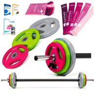 Sada činiek BODY PUMP 20KG fitness LOAD