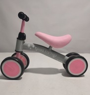 Štvorkolesový bežecký bicykel Trike Fix, ružový