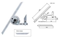 INSIZE Univerzálny uhlomer merací rozsah 0-360° INSIZE Univerzálny uhlomer merací rozsah 0-360°