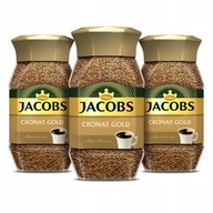 Jacobs Cronat Gold Instantná káva 3x200 g Jacobs Cronat Gold Instantná káva 3x200 g