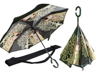 Reverzný otvárací dáždnik Klimt rain painter Reverzný otvárací dáždnik Klimt rain painter