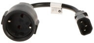 KONEKTOROVÁ ZÁSTRČKA IEC320 C14 / CEE NAPÁJACIA ZÁSUVKA 7/3 KONEKTOROVÁ ZÁSTRČKA IEC320 C14 / CEE NAPÁJACIA ZÁSUVKA 7/3