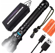 VOJENSKÁ TAKTICKÁ BATERKA VODEODOLNÁ IP67 LED XHP70 ZOOM USB 2X BATÉRIA 26650 VOJENSKÁ TAKTICKÁ BATERKA VODEODOLNÁ IP67 LED XHP70 ZOOM USB 2X BATÉRIA 26650
