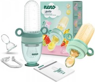 NENO GUSTO TEETHER cumlík NA PODÁVANIE JEDLA OVOCNÉ JEDLO LYŽIČKOU NENO GUSTO TEETHER cumlík NA PODÁVANIE JEDLA OVOCNÉ JEDLO LYŽIČKOU