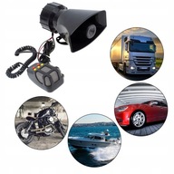 Siréna alarm megafón 7 tónový 100W policajný Siréna alarm megafón 7 tónový 100W policajný