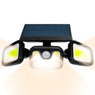 Solárna lampa Halogénová LED lampa Twilight Motion Sensor Solárny panel IP65 Solárna lampa Halogénová LED lampa Twilight Motion Sensor Solárny panel IP65