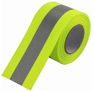 5 cm fluorescenčná reflexná páska na oslavu 50/25 mm žltá - 5 metrov 5 cm fluorescenčná reflexná páska na oslavu 50/25 mm žltá - 5 metrov