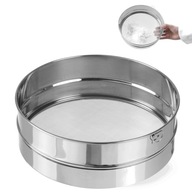 Husté cukrárske sito na preosievanie práškového cukru. Oceľ 407 mm - Hend Husté cukrárske sito na preosievanie práškového cukru. Oceľ 407 mm - Hend