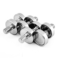 Neodymium magnet v 16 mm kryte s M6x12,5 - 8 kusmi Neodymium magnet v 16 mm kryte s M6x12,5 - 8 kusmi